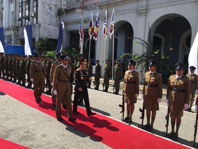 kapolri tito karnavian di srilanka