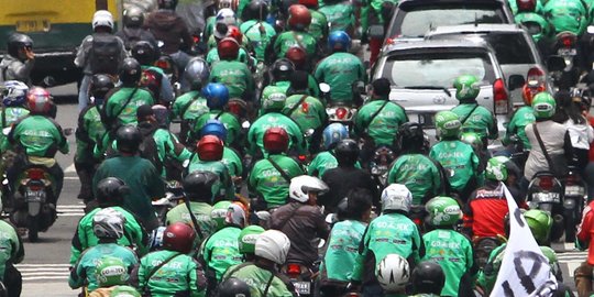 Demo sejak pagi, 20 perwakilan driver GO-JEK diterima manajemen
