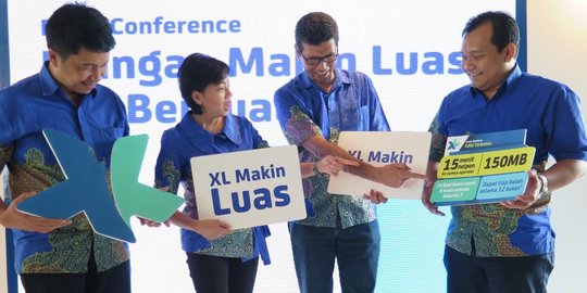 Manfaatkan frekuensi 900 Mhz, XL jamin kualitas makin bagus