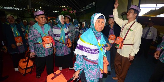 100 Ribu jemaah haji Indonesia sudah terbang ke Tanah Air