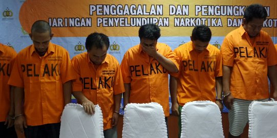 Sindikat narkoba asal Malaysia dibekuk, pelaku simpan sabu di anus