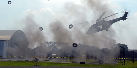 HUT ke-71, TNI AU gelar latihan puncak di Pulau Natuna