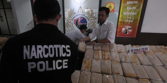 Bareskrim Polri bekuk 11 pelaku jaringan narkoba lintas provinsi