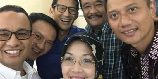 Kubu Ahok sebut elektabilitas Agus & Anies naik cuma euforia sesaat