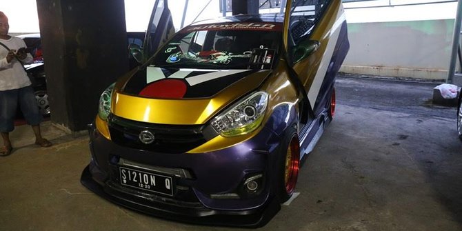 Usai Palembang, Daihatsu Sirion hasil modif segera pukau 