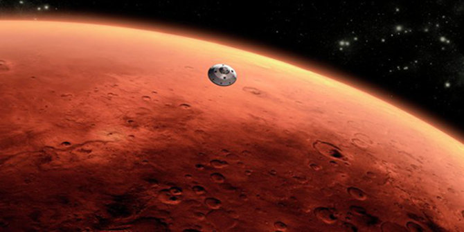 Beberapa bulan lagi, planet Mars terancam 'dilahap' badai pasir