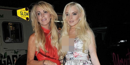 Lindsay Lohan putus dari Egor, sang ibu senang dan lega 