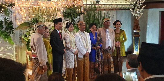 Jokowi jadi saksi nikah anak Prasetio Edi, Mega juga turut hadir