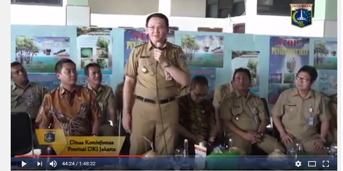 Polemik Surat Al Maidah, Ahok minta maaf kepada umat Islam
