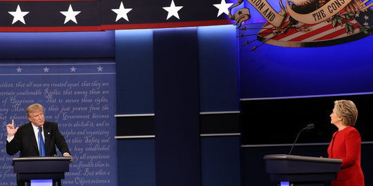 Trump singgung kasus pelecehan seksual Bill Clinton di debat capres