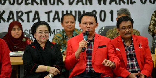 Ziarah ke makam Bung Karno, Megawati dan Ahok disambut Risma