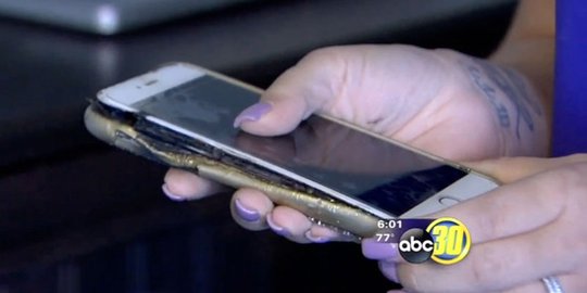 Giliran iPhone 6 Plus dilaporkan meledak saat dicas