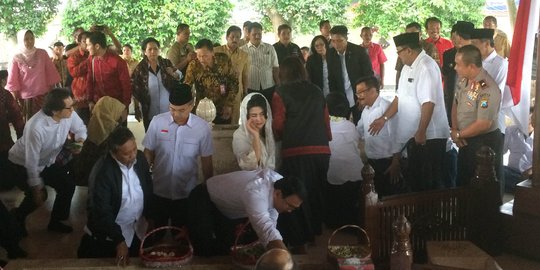 Usai ziarah, Ahok klaim tak mau buat Bung Karno sedih