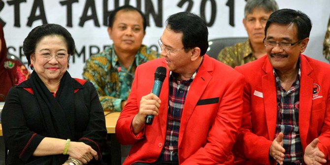 Megawati: Risma dan Ahok dihadapkan, selama itu saya diam 