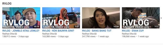Agar tren vlog awet, konten inspiratif jadi kunci 