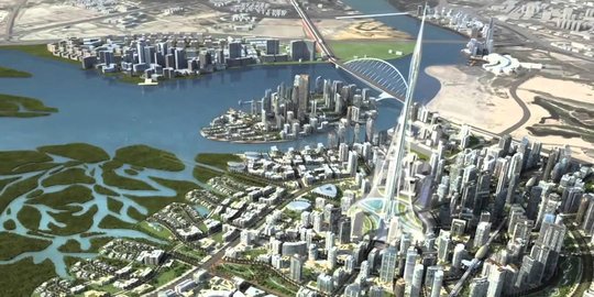 Gedung tertinggi dunia hampir 1 Km lulus tes kecepatan angin