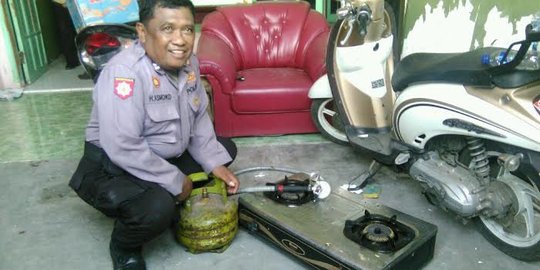 Kasus gas 3 Kg dioplos air, Polres Depok datangkan pihak Pertamina