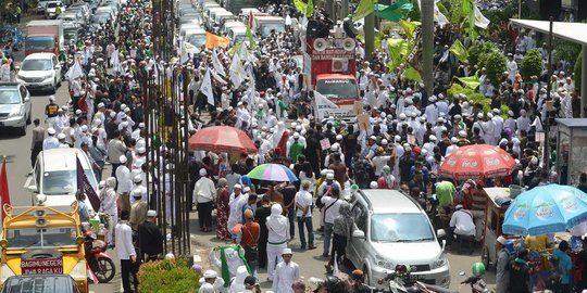 GMJ bakal demo usai salat Jumat, 2.800 polisi amankan Balai Kota