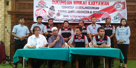 Serikat karyawan desak Jokowi & Ganjar tentukan nasib Semen Rembang