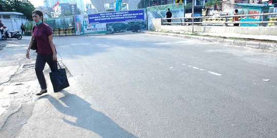 Hari ini, jalan Hasibuan Bekasi arah Jakarta ditutup hingga Desember