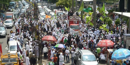 Ini jalur yang bakal dilewati ribuan pendemo Ahok siang ini