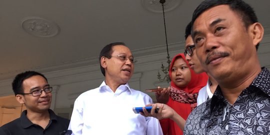 Ahok tanya Djan Faridz: Eh gimana tuh Haji Lulung enggak dukung gue?