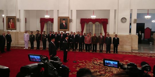 Jokowi minta pengangkatan Jonan & Arcandra tidak digiring ke politik