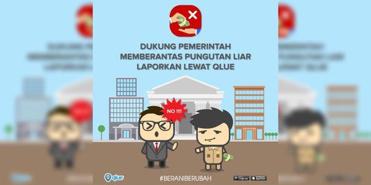 Agar pungutan liar disapu bersih lewat aplikasi