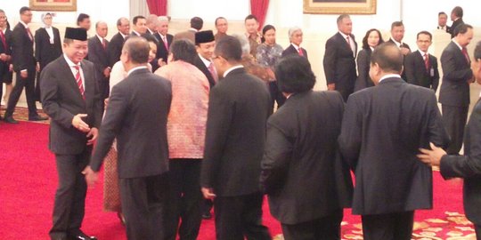 JK tak hadiri pelantikan Menteri & Wamen ESDM