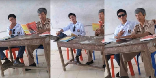Selain diskorsing, siswa dihukum meminta maaf kepada gurunya