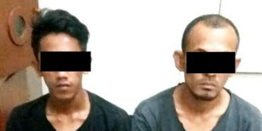 Simpan ganja dan sabu dalam kotak rokok, 2 pemuda di Riau dibekuk