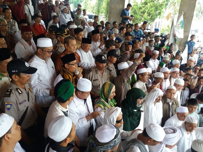 gerakan umat islam sumsel guis demo minta ahok ditangkap