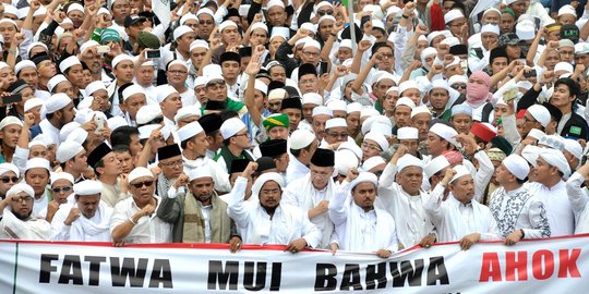 Anak buah Ahok keluhkan demo ormas Islam, bikin taman jadi rusak