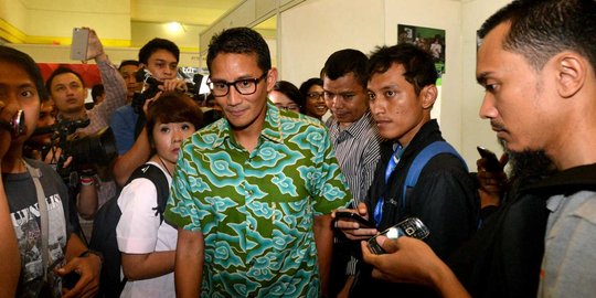 Sandiaga ajak warga tak usah pilih lagi Ahok di Pilgub DKI