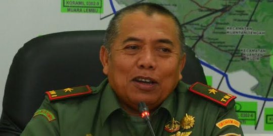 Penjelasan Danrem Pekanbaru soal data kebakaran hutan & lahan turun