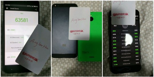 Smartphone terjangkau baru dari Xiaomi muncul di AnTuTu 