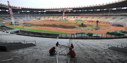 Melihat renovasi total Stadion GBK