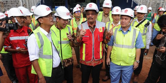Pemprov DKI targetkan renovasi GBK rampung Oktober 2017
