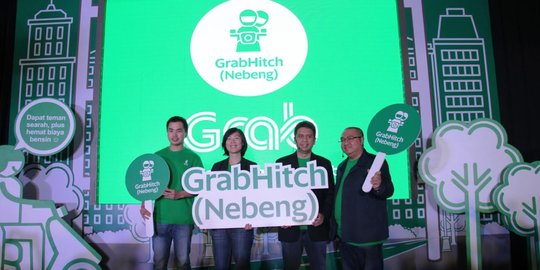 GrabHitch, layanan 'nebeng' kendaraan roda dua pertama diluncurkan