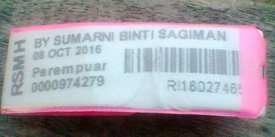 Rumah sakit bantah bayi milik Sumarni dan Fatimah tertukar 