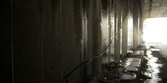 Pemkot Bogor cari penyebab dinding terowongan Kedungbadak bocor