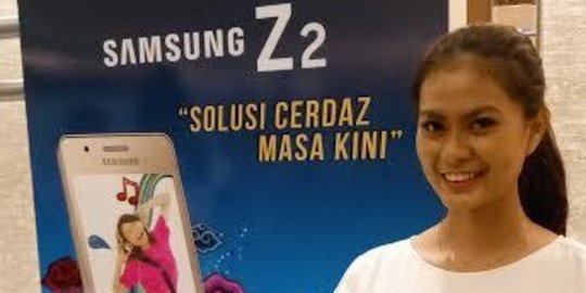Samsung Z2, smartphone OS Tizen pertama di Indonesia