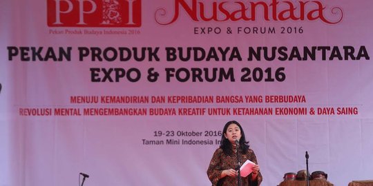 Menko PMK buka Pekan Produk Budaya Nusantara Expo dan Forum 2016