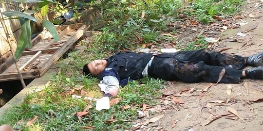 Polisi tembak paha penyerang Pospol Tangerang tiga kali