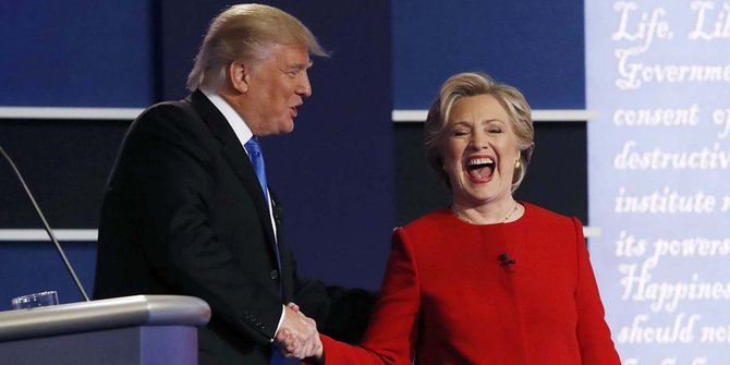 Donald Trump akan minta hitung ulang jika kalah tipis dari Clinton