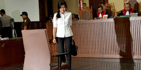 Saat Jessica memelas keadilan kepada Presiden Jokowi