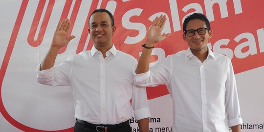 Tak percaya SMRC, Gerindra sebut elektabilitas Anies-Sandi naik