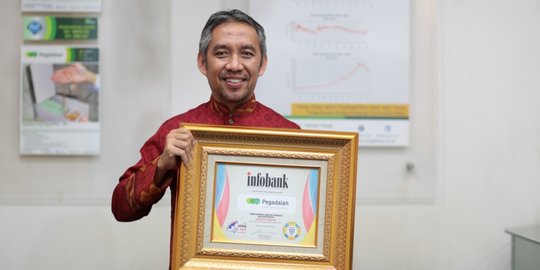 Pegadaian raih penghargaan di ajang Infobank BUMN Award 2016