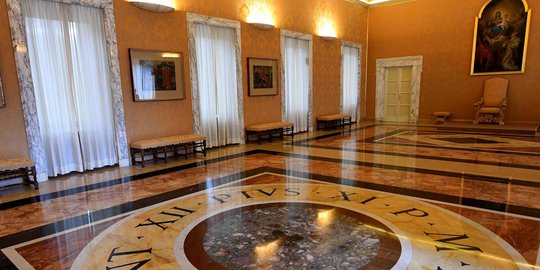 Intip apartemen pribadi Paus Francis yang dibuka untuk wisatawan