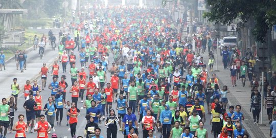 Besok, gerbang tol ini akan ditutup saat kegiatan Jakarta Marathon